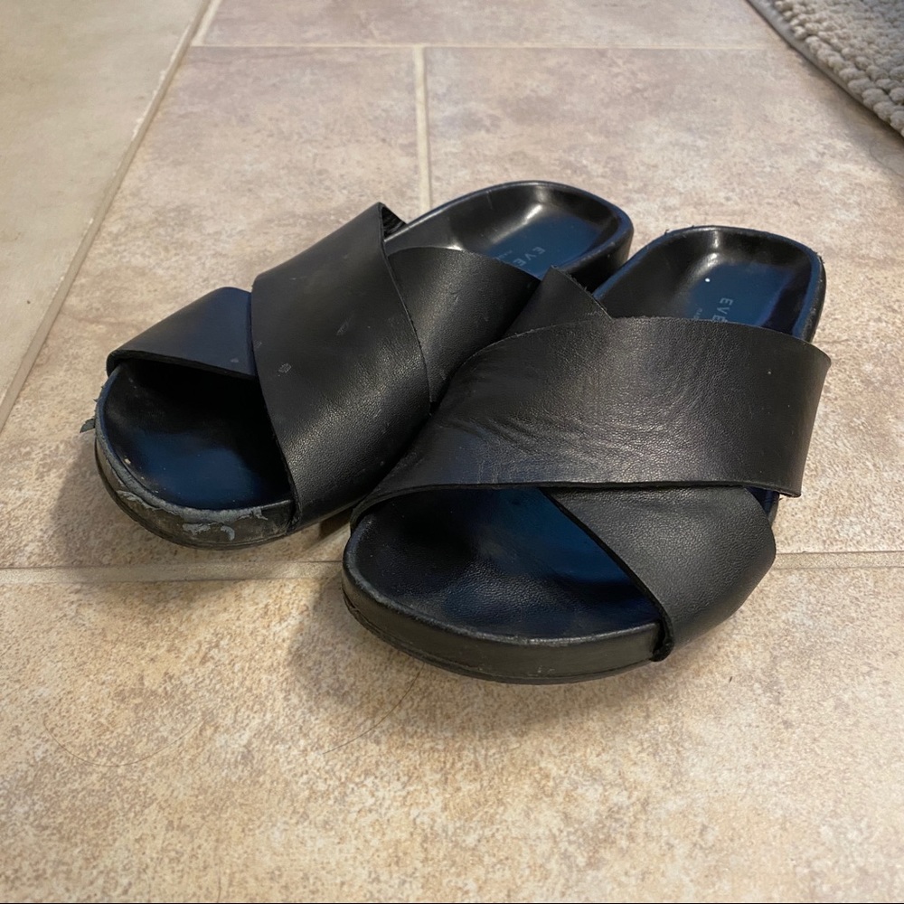 Everlane Crossover Leather Sandals